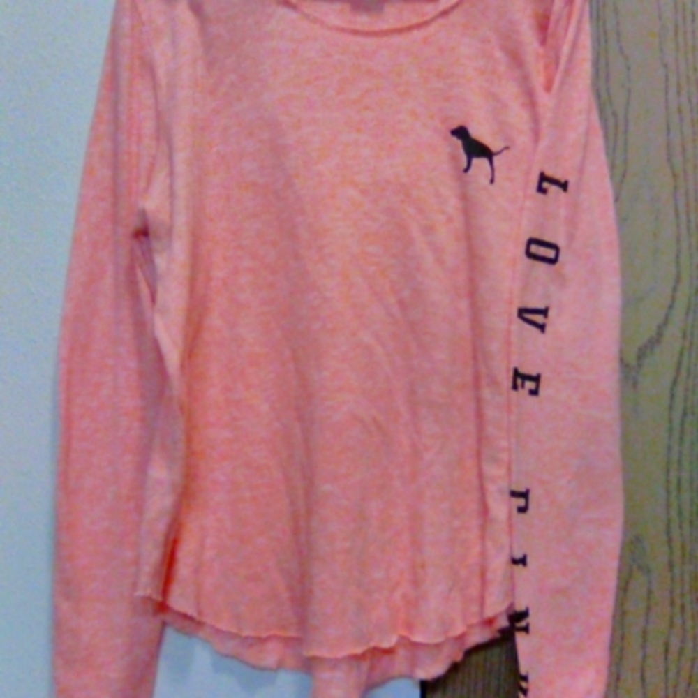 PINK thin hoodie